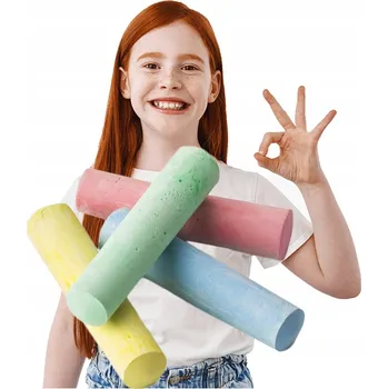 Sada tabulové křídy KŘÍDA ŠKOLNÍ BAREVNÁ Balení 3 kusy