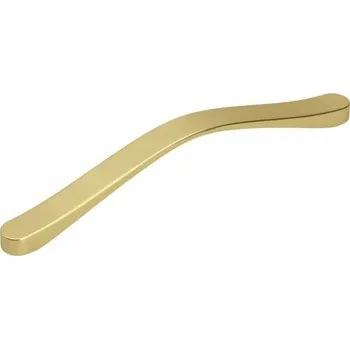 Nábytkové kování Nábytková úchytka GAMET UU16-192-G33 zlatá matná broušená