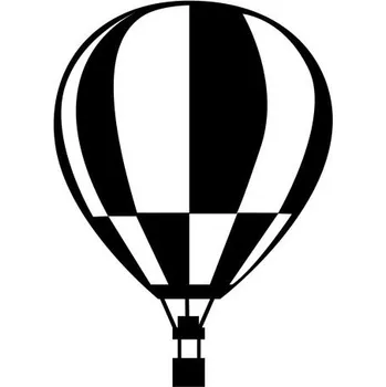 Samolepící dekorace Samolepka na stěnu Balón pruhy