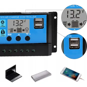 IP kamera REGULÁTOR NABÍJENÍ 50A SOLÁRNÍ REGULÁTOR 12V/24V