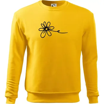 Pánská mikina Kopretina - Mikina Essential pánská - 3XL ( Žlutá )