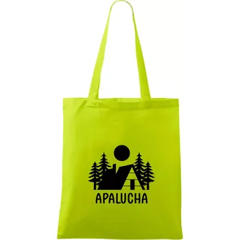 Apalucha chalupa - Taška bavlněná - 42 x 38 cm ( Limetková )