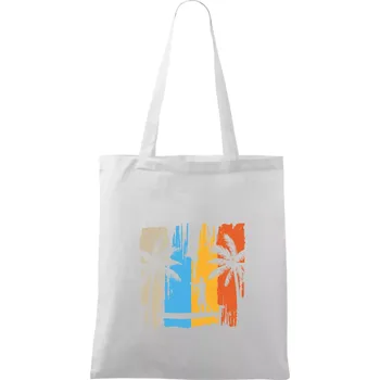 Nákupní taška Paddleboard vintage - Taška bavlněná - 42 x 38 cm ( Bílá )