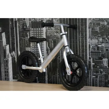 Odrážedlo Odrážedlo Cruzee 12" stříbrné