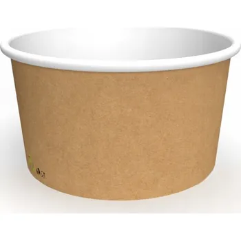 Jednorázové nádobí Papírové kelímky 225ml x 30 ks Ideální na zmrzlinu, omáčky, svačinky