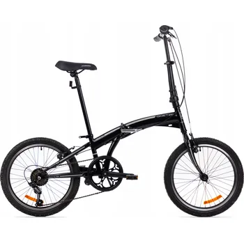 Městské kolo Skládací kolo Goetze Practic, rám 12 palců, kolo 20", černé