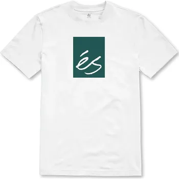 Pánské tričko tričko És Main Block - White/Green M
