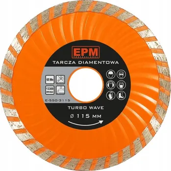 Řezný kotouč Diamantový kotouč EPM E-550-3125 125x22 mm