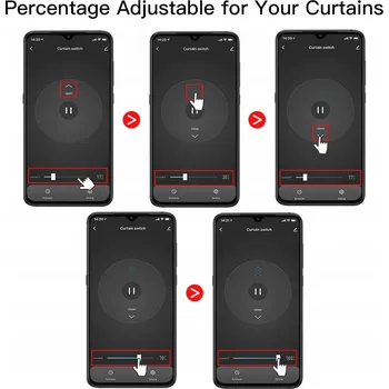 vypínač Spínač Moes OVLADAČ ROLETY ZIGBEE+RF ZigBee