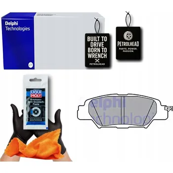 Brzdová destička BRZDOVÉ DESTIČKY ZADNÍ MAZDA CX-5 2.0 2.2D 2.5 11.11- D #Petrolhead Pro+ Kit3