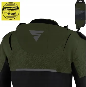 Moto bunda Kapuce k bundě SHIMA DRIFT MEN KHAKI