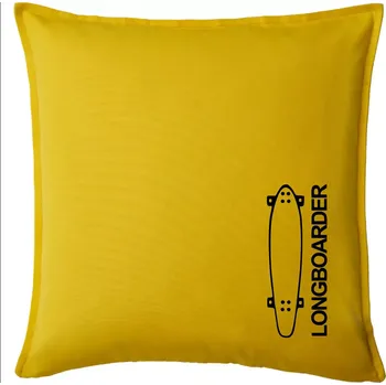 Polštář Longboard na výšku - Polštář 50x50 - 50x50 - Pouze potah ( Žlutá )