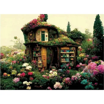 Puzzle Anatolian puzzle Domeček s knihami