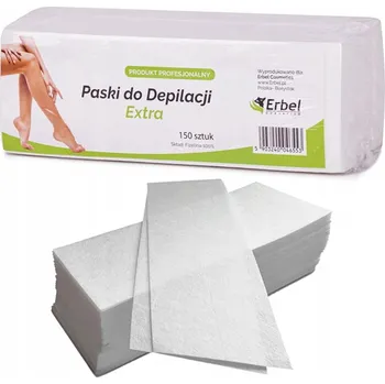 Přípravek na depilaci a epilaci Depilační pásky Erbel 150 ks