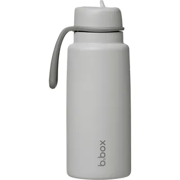 Nerezová termolahev s brčkem 1l - shadow