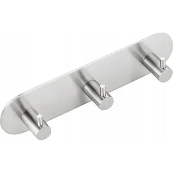 Věšák Sapho Věšák samolepicí trojitý, ocel ocel