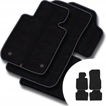 autokoberec Velurové autokoberce Motos 4 ks