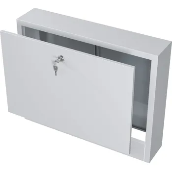 Skříňka NAD OMÍTKU pro podlahové topení 9-10 OKRUHŮ, hluboká 150 mm