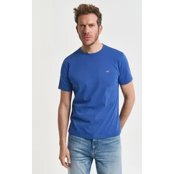 TRIČKO GANT REG SHIELD SS T-SHIRT RICH BLUE