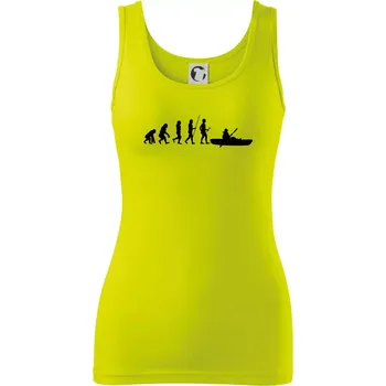 Evoluce kanoe krátká - Dámské tílko - S ( Limetková )