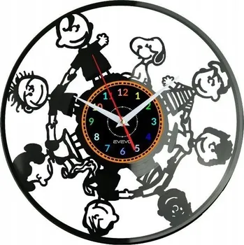 Hodiny Snoopy Nástěnné Hodiny Vinylová Deska Moderní Dekorativní Dárek k Narozeninám
