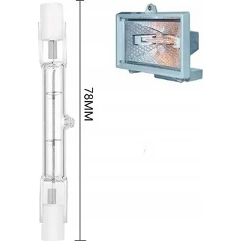 Žárovka HALOGENOVÁ ŽÁROVKA ECO 230V/78mm/120W