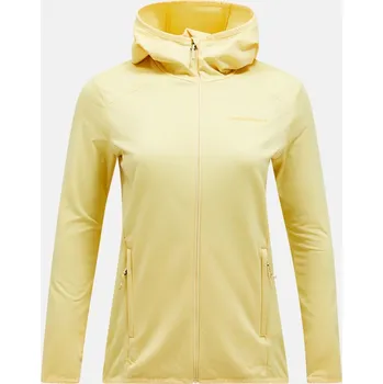 Dámská mikina MIKINA PEAK PERFORMANCE W LIGHT ZIP HOOD MELLOW YELLOW
