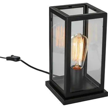 Lampička Stolní lampa Italux Laverno černá 60 W