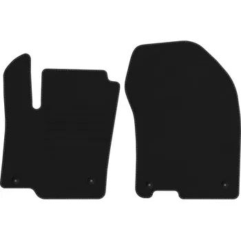 autokoberec Velurové autokoberce s upevněním v sadě Edecor