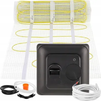 Topná rohož SADA VYHŘÍVACÍ PODLOŽKA topná Mission Air pod dlažbu MA-160W/m2 0,5m2