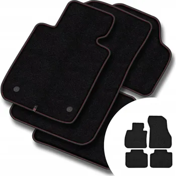 autokoberec Velurové autokoberce Motos 4 ks