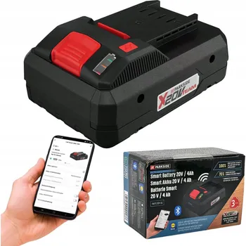 Parkside Performance Li-Ion Akumulátor 20V 4Ah PAPS 204 A1 Smart Bluetooth