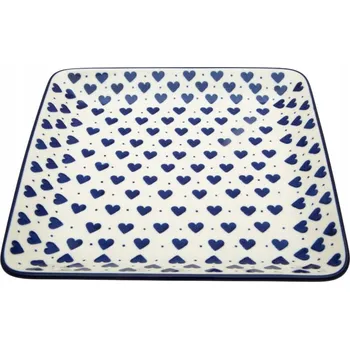 Mísa 21 cm Ceramika Artystyczna Bolesławiec dekor 0570B SRDCE Ciszewska