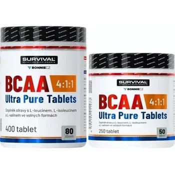 Aminokyselina Survival BCAA 4:1:1 Ultra Pure 400 + 250 tablet
