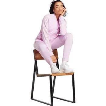 Podprsenka Adidas Teplákovka Essentials 3 Stripes Velikost M Růžová