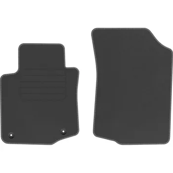 autokoberec Velurové autokoberce s upevněním v sadě Edecor