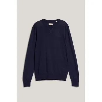 Pánský svetr SVETR GANT FINE COTTON C-NECK CLASSIC BLUE