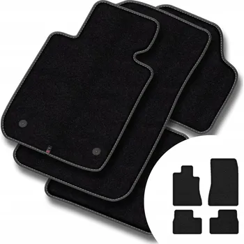 autokoberec Velurové autokoberce Motos 4 ks