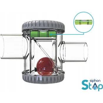 Vrták Suchý sifon 21 mm STOP s kuličkovým uzávěrem, horizontální, SMARTCLIMA