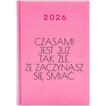 Kalendář Knižkový kalendář 2026 A5 růžový
