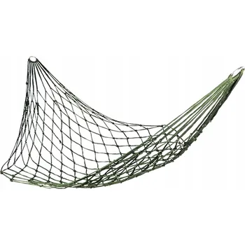 Houpací síť Houpací síť bez tyče Aptel zelená, nosnost 100 kg, 200 x 80 cm