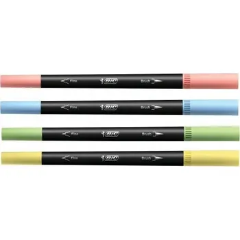 Fix BIC INTENSITY Dual TIP mix pastel 4kol.