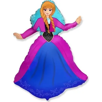 Balónek Fóliový balónek Flexmetal Ledové Království Anna 14"