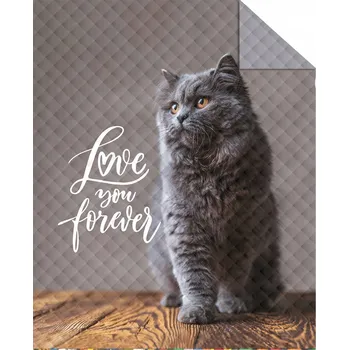 Přehoz na lůžko Přehoz na postel Detexpol polyester 170 cm x 210 cm, vícebarevný