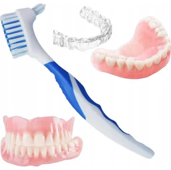 Elektrický zubní kartáček KARTÁČEK NA ČIŠTĚNÍ ZUBNÍCH PROTÉZ A ROVNÁTEK