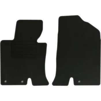 autokoberec Velurové autokoberce s upevněním v sadě Edecor