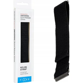 Univerzální černý řemínek Fixed 22 mm