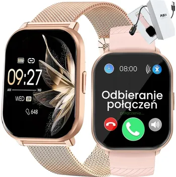 Hodinky Chytré Hodinky Rubicon RNCF34 růžové