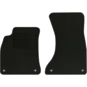 autokoberec Velurové autokoberce s upevněním v sadě Edecor