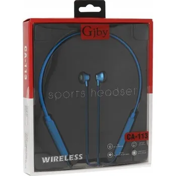 Sluchátka Sluchátka GJBY - SPORTS BLUETOOTH CA-113 Modrá